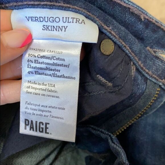 Paige Verdugo Ultra Skinny Jeans - Picture 7 of 8
